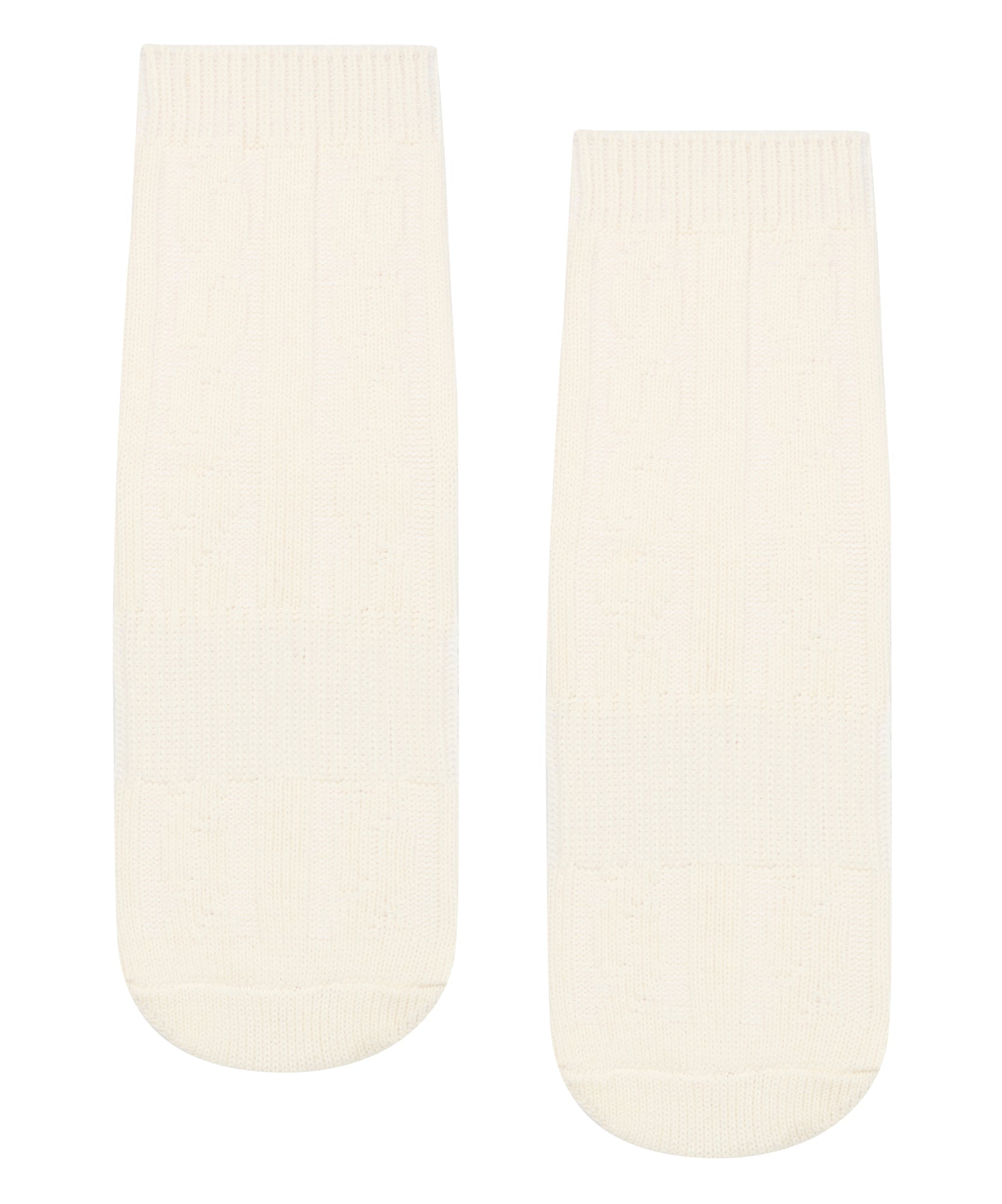 Crew Non Slip Grip Socks - Cable-Knit Oat