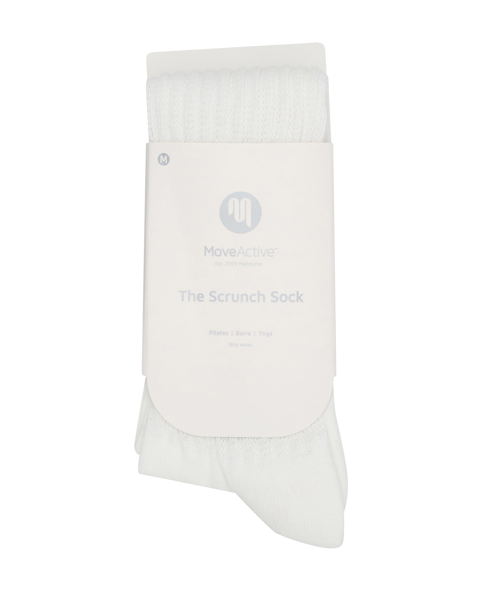 Scrunch Non Slip Grip Socks - French Navy Stripe High