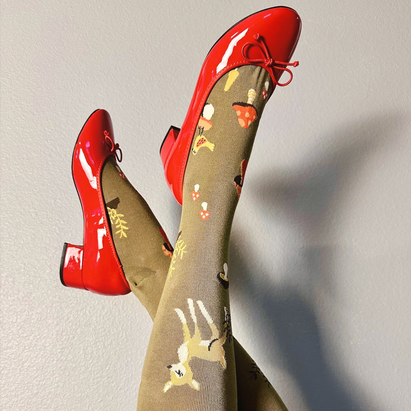 Shroom and Board Knee High Socks