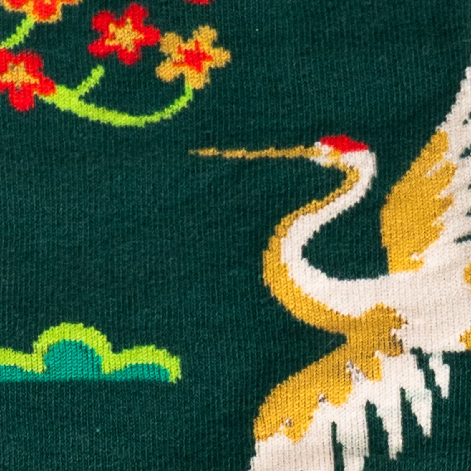 Flying Cranes Knee High Socks