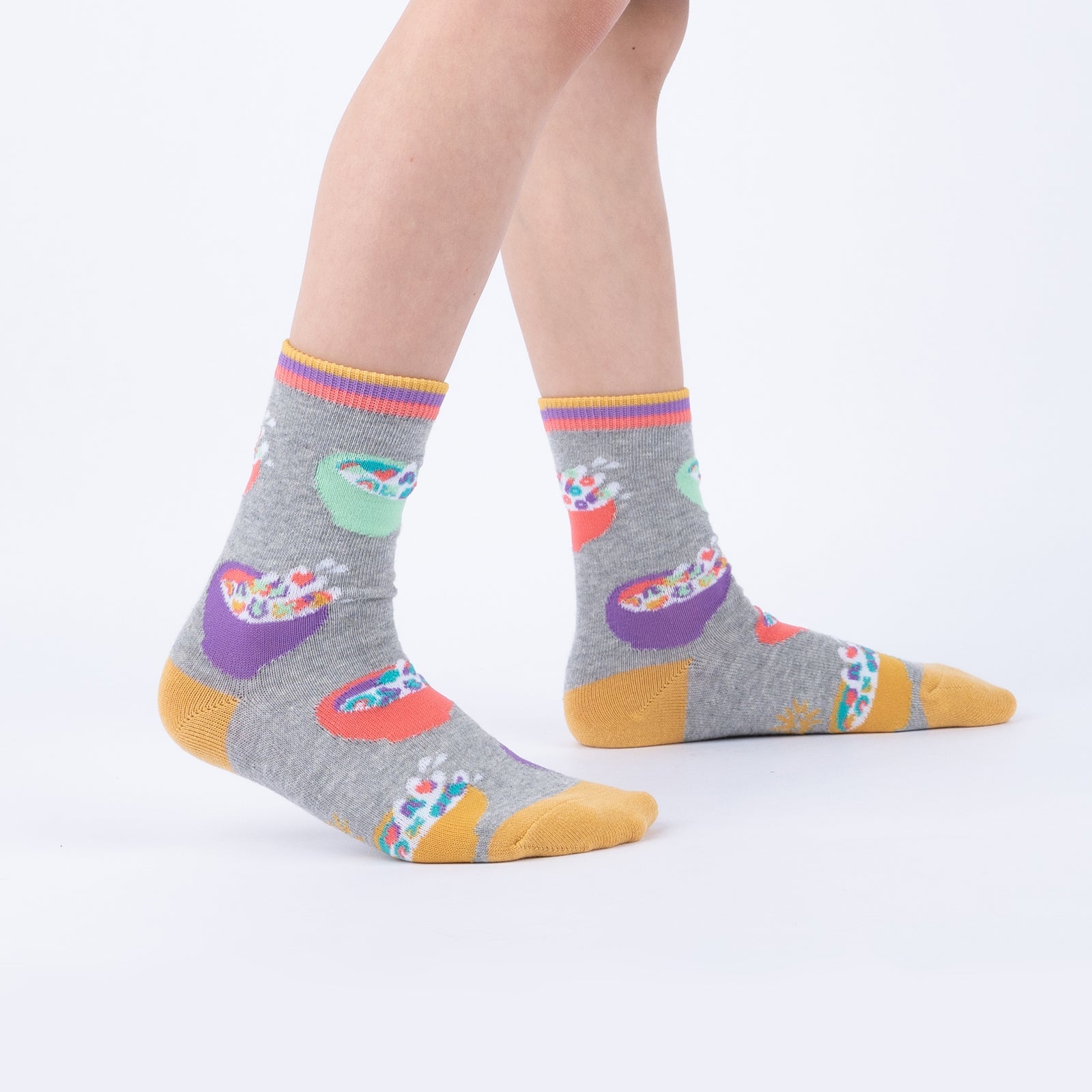 Cereal-ously the Best Junior Crew Socks 3-Pack