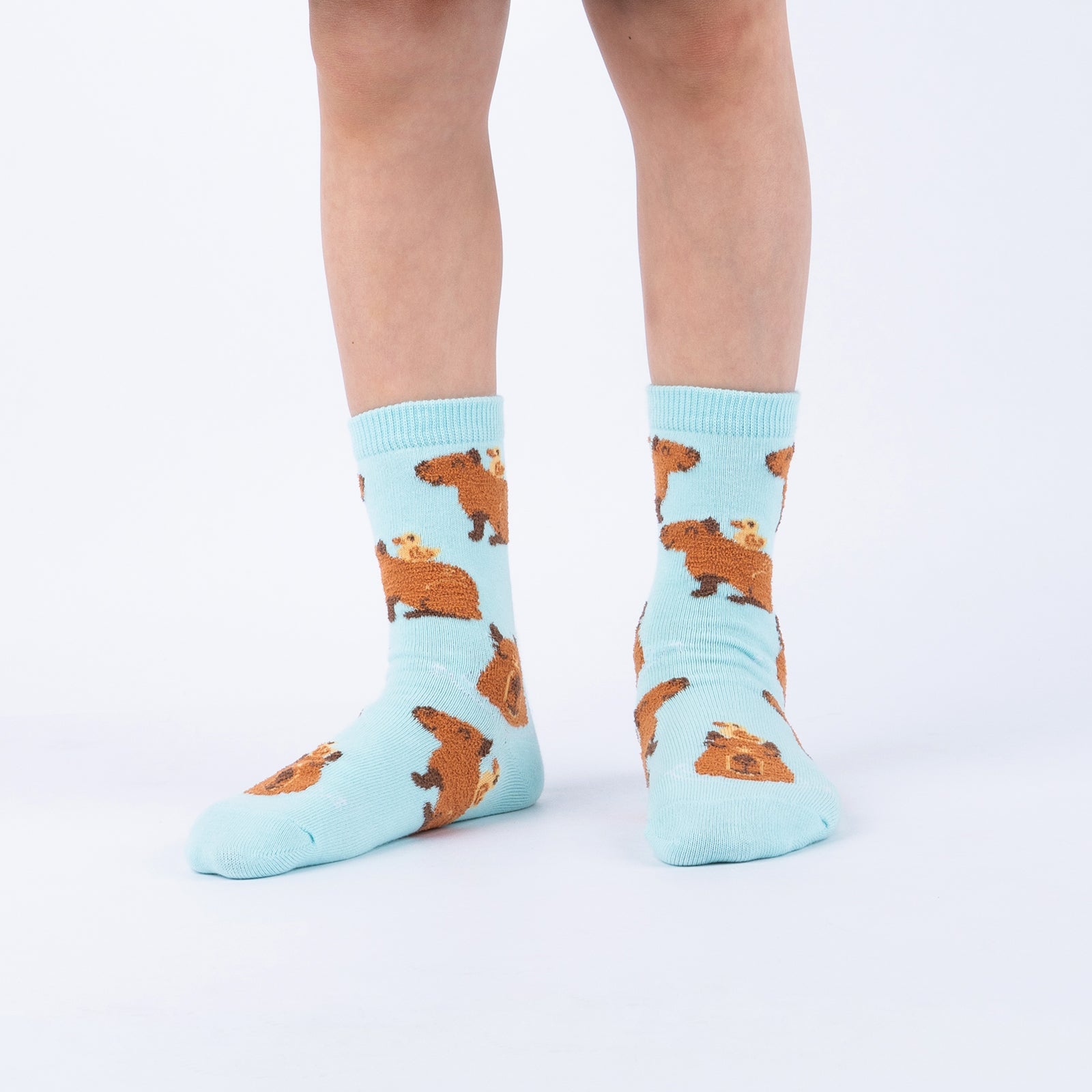 HappyBara Youth Crew Socks 3-Pack