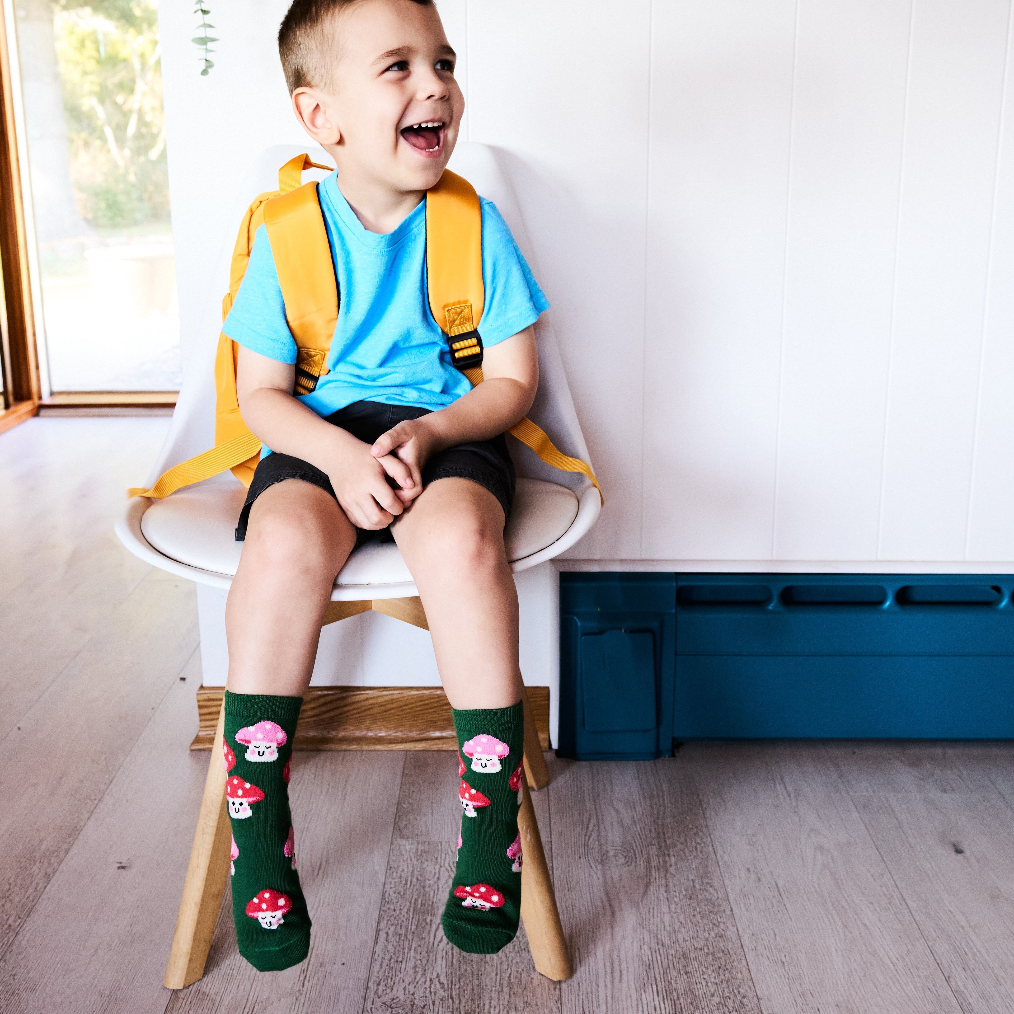 Mellow Mushrooms Youth Crew Socks 3-Pack