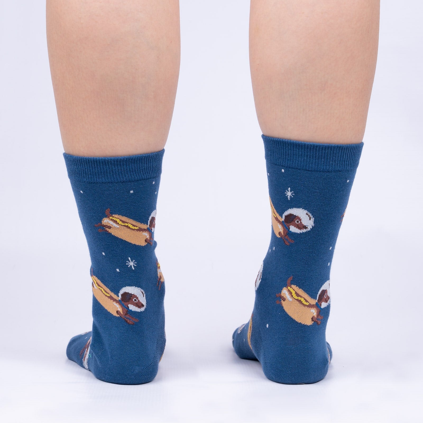 Weiner Dogs, In Space! Women's Crew Socks