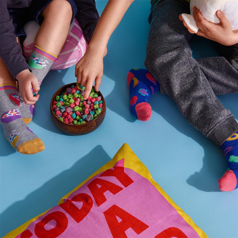 Cereal-ously the Best Youth Crew Socks 3-Pack